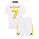 Al-Nassr Cristiano Ronaldo #7 Barnkläder Tredje matchtröja till baby 2025-26 Kortärmad (+ Korta byxor) Billigt